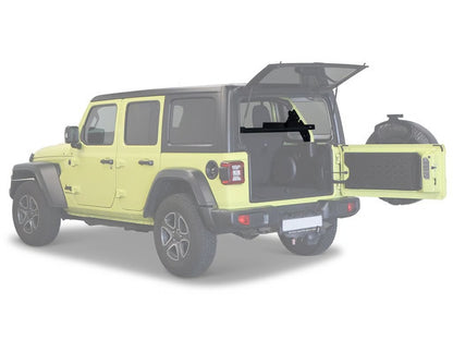 Jeep Wrangler JLU Cargo Molle Interior Shelf