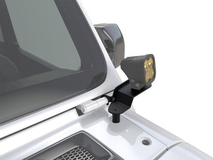 Jeep Wrangler JL Ditch Mount A-Pillar Light Brackets