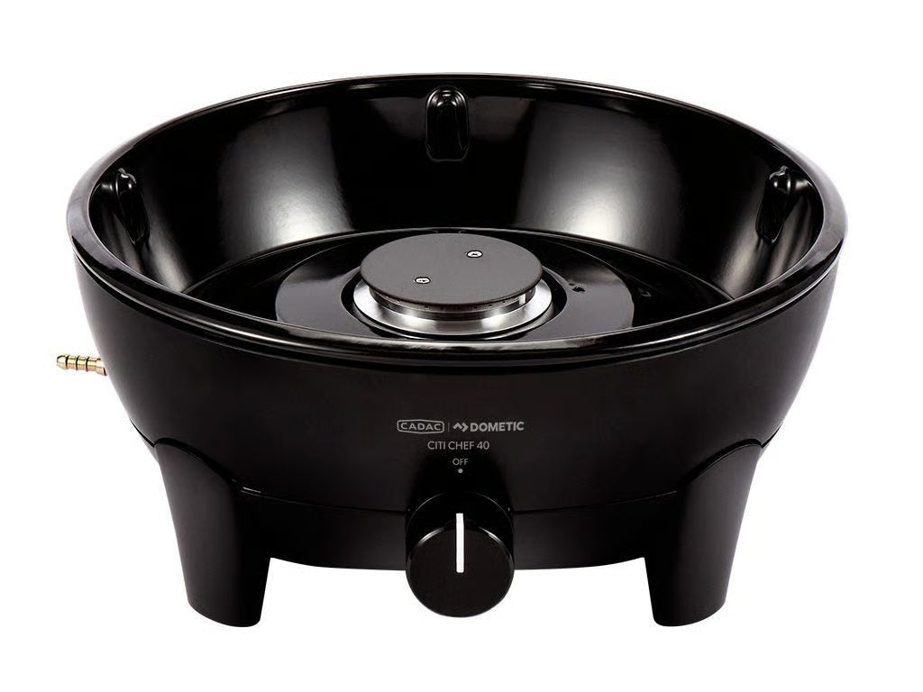 Citi Chef 40 Black Portable 4 Piece  Gas Barbeque / Camp Cooker