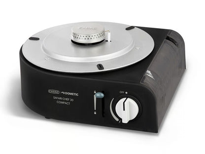 Safari Chef 30 Compact Portable 6 Piece Gas Barbeque / Camp Cooker