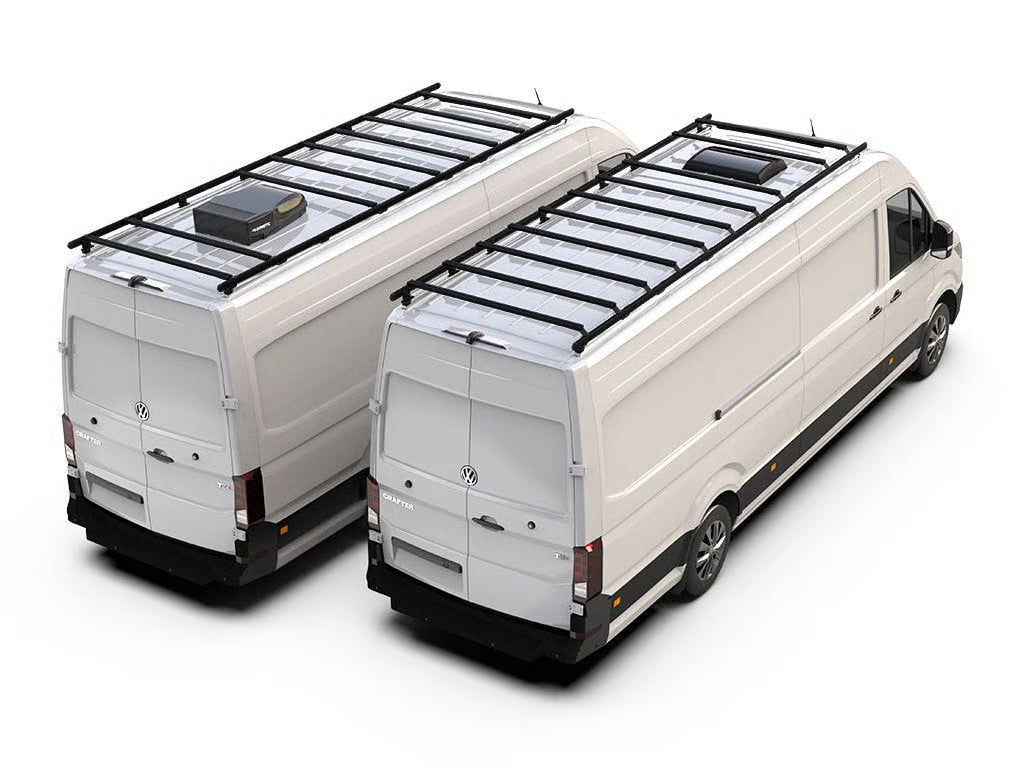 Volkswagen Crafter (L5H2/ LWB Maxi/OEM Track) (2017-Current) Slimpro Roof Rack Kit