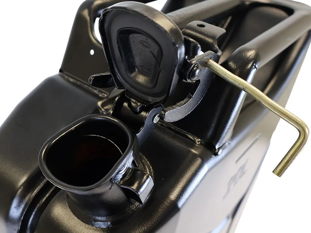 20l Fuel Jerry Can - Black Steel Finish