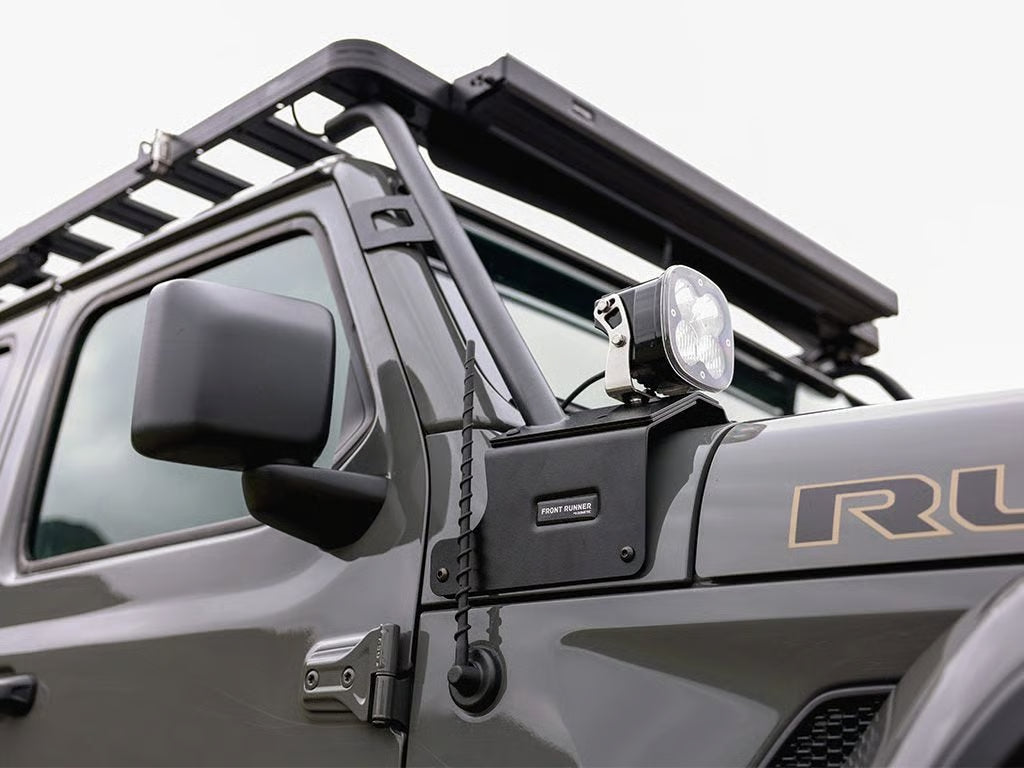 Jeep Wrangler JL Ditch Mount A-Pillar Light Brackets