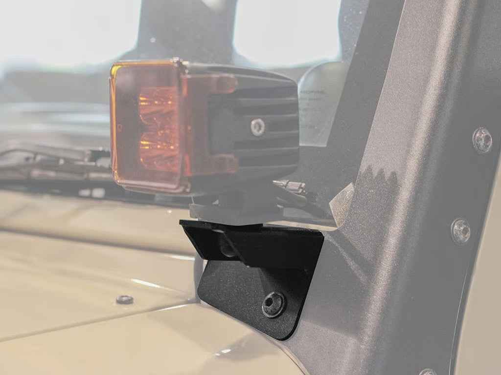 Jeep Wrangler JK/JKU Windshield Spot Light Brackets