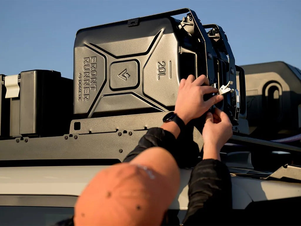 20l Fuel Jerry Can - Black Steel Finish