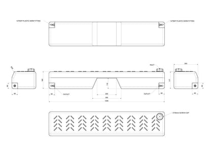 Footwell Water Tank